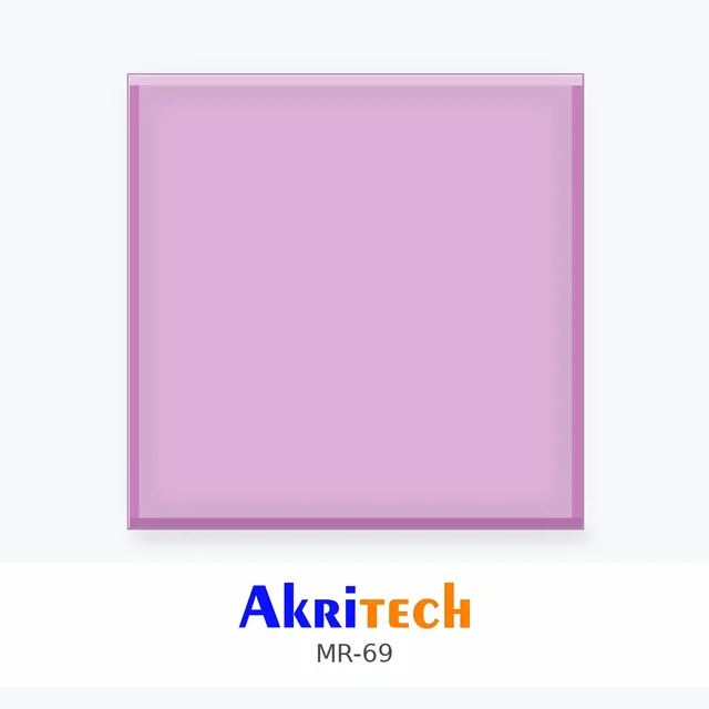 Akritech MR-69 Transparan Renkli Pleksi Levha ürün görseli